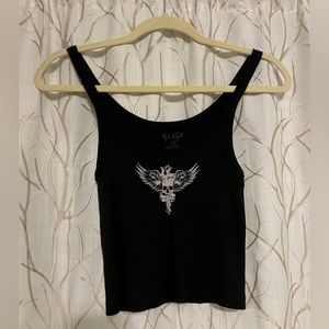 Black Brandy graphic tank